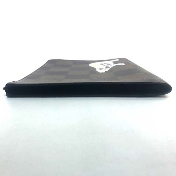 LOUIS VUITTON N60390 Damier Giant Pochette Jour NIGO collaboration clutch bag... - Picture 7 of 10